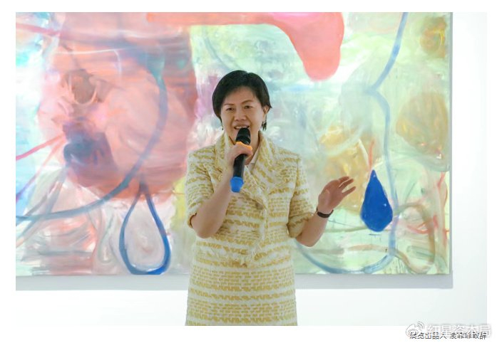 图为凌菲菲 截图自“上海明圆美术馆”公众号