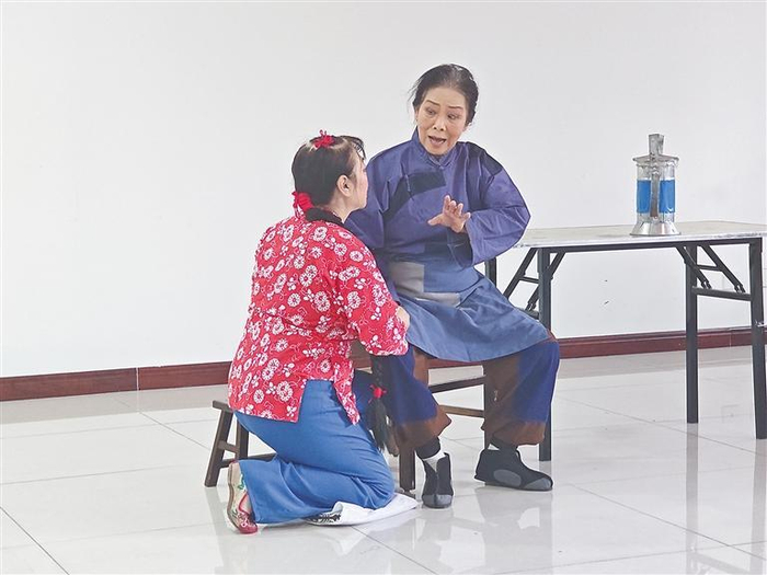     演出现场。    本报记者 杨雅淇 本报通讯员 孙胜娥 摄