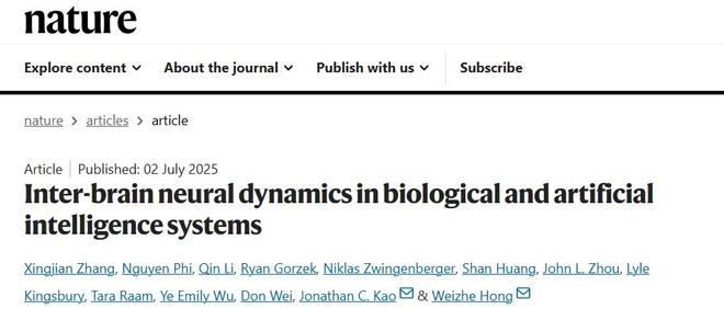 图丨相关论文（来源：Nature）