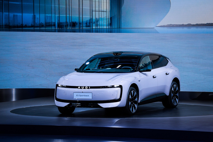 AUDI E5 Sportback 图源：上汽奥迪官方微博