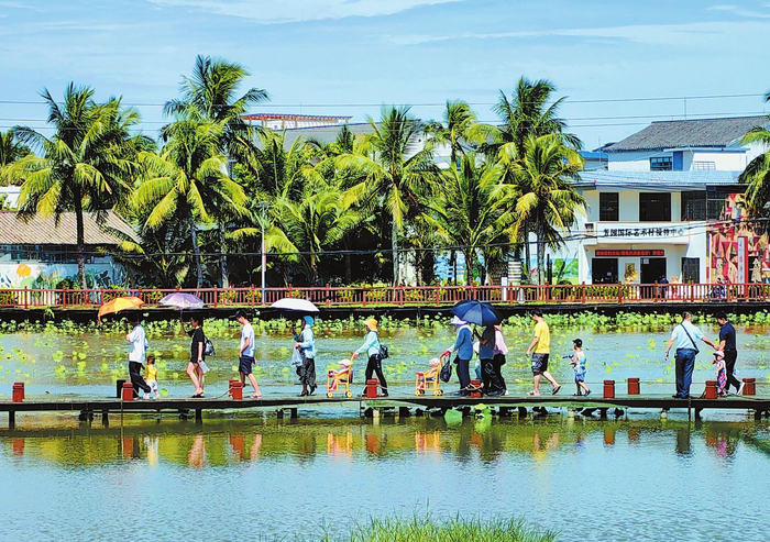 芳园国际艺术村。陈小灵 摄