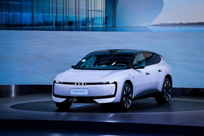  AUDI E5 Sportback 图源：上汽奥迪官方微博