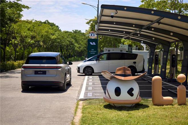 ▲第 2500 座理想超充站