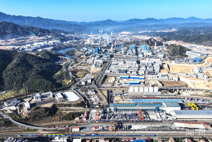 蛟洋新材料产业园（央广网发  龙岩市融媒体中心供图）