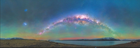 南半球夏季银河。蒋涛摄