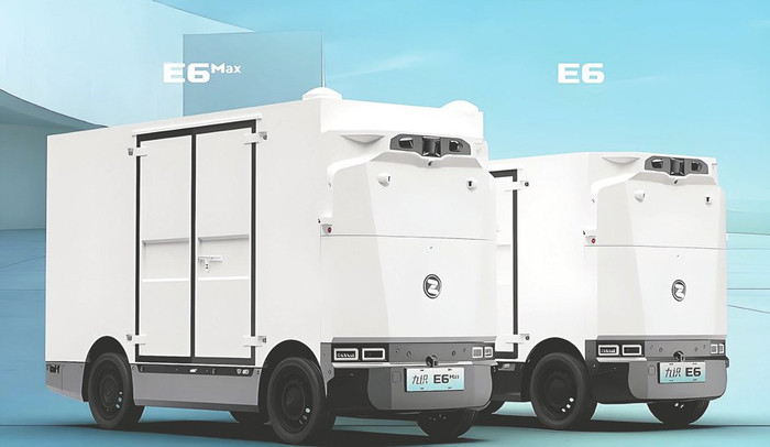 图据九识智能无人车Zelos公众号