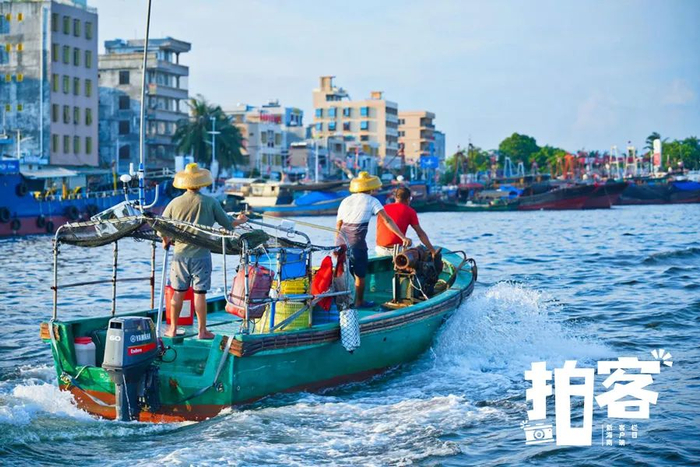 渔民出行。南海网客户端拍客专栏摄影师 杨海成 摄