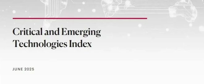 图源：2025全球关键和新兴技术指数报告
