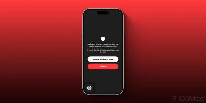 ▲ FaceTime 冻结界面. 图片来自：9to5Mac