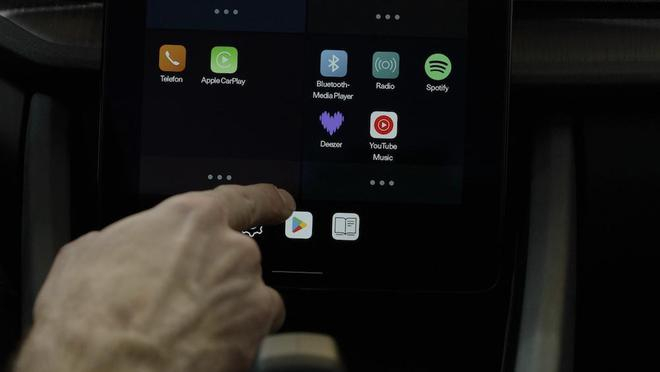 ▲采用了Google生态的智能座舱