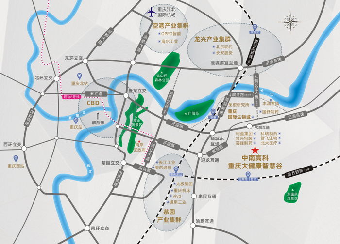 　　项目位置示意图