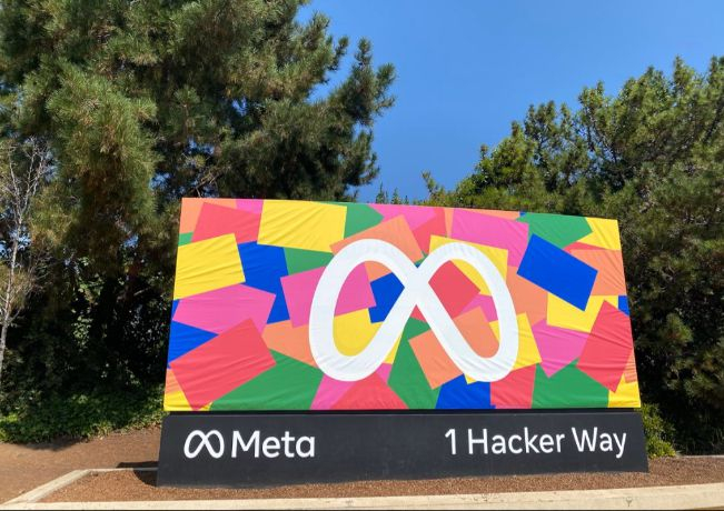 Meta总部 图片来源：每经记者 郑雨航 摄