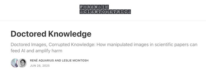 博客文章《被篡改的知识》截图