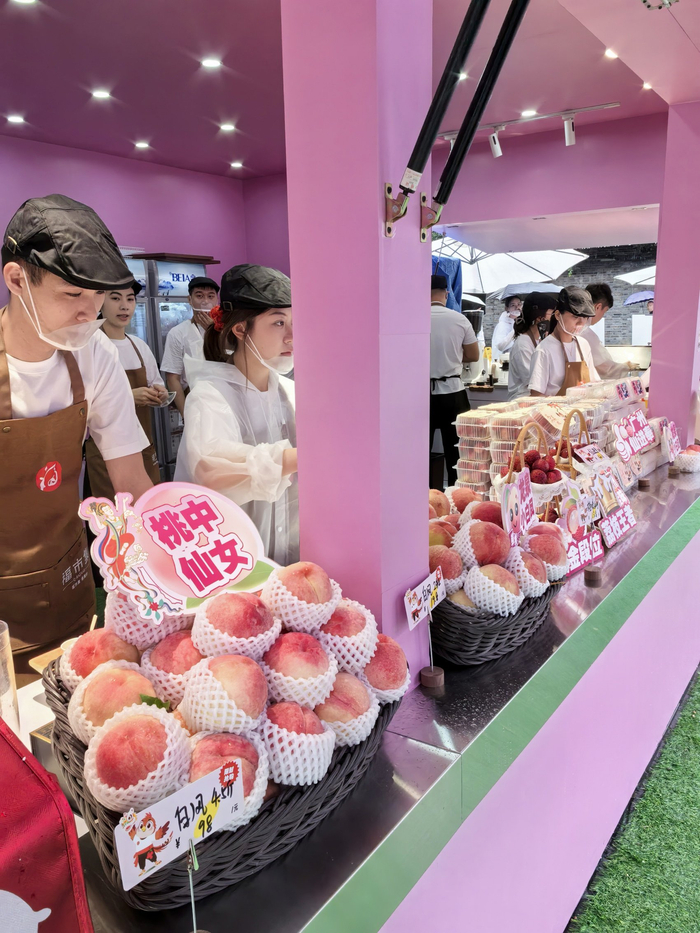 福市集品牌快闪活动现场。文铭权摄影