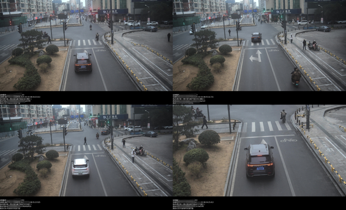 机动车违反禁令标志指示“违法抓拍系统”测试照片