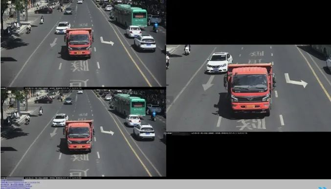 机动车违反道路交通信号灯通行“违法抓拍系统”测试照片