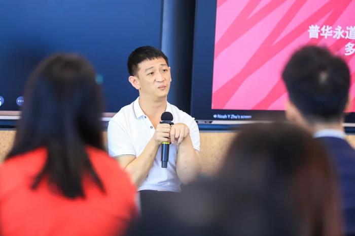 上图为项目参与者王铮现场分享照片