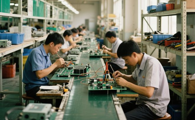 越南电子工厂概念图 | 源Sight制