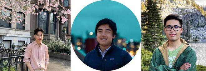 图 | 从左到右：李思哲、张安南和陈博远（来源：资料图）