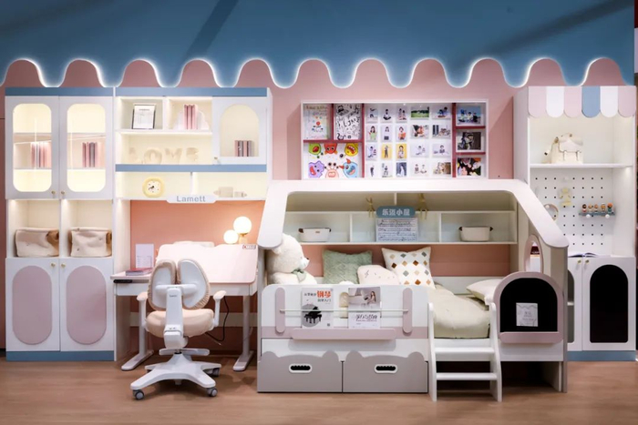 图为建博会现场