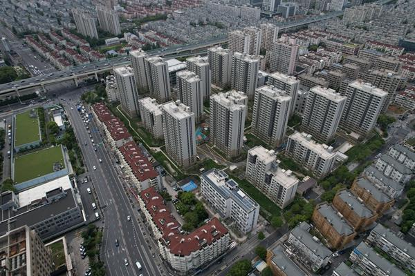 原拆原建后的彭一小区。静安区新闻办供图