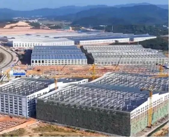 广东新兴凤铝铝业有限公司铝制品及金属加工项目现场航拍