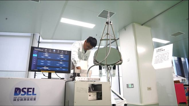 月壤原位3D打印系统（图片来源：深空探测实验室）