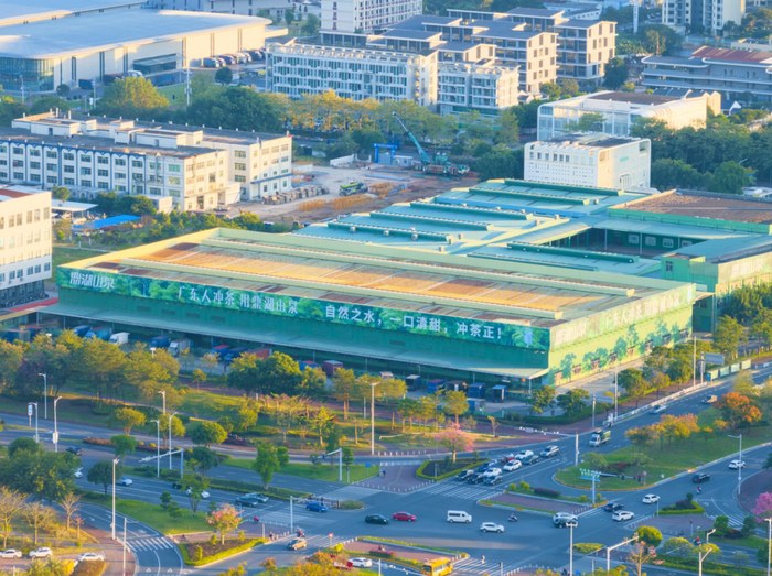 △广东鼎湖山泉有限公司目前正抓紧推进增资扩产。鼎湖区融媒体中心记者 马凯勇 摄