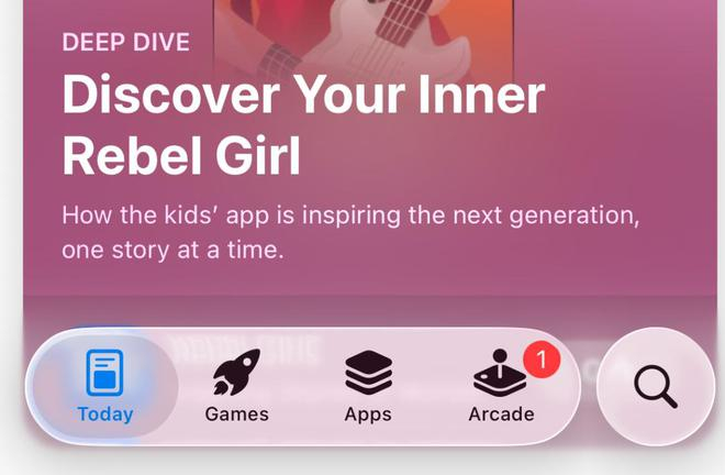 图：iOS 26 beta 3调整后的效果