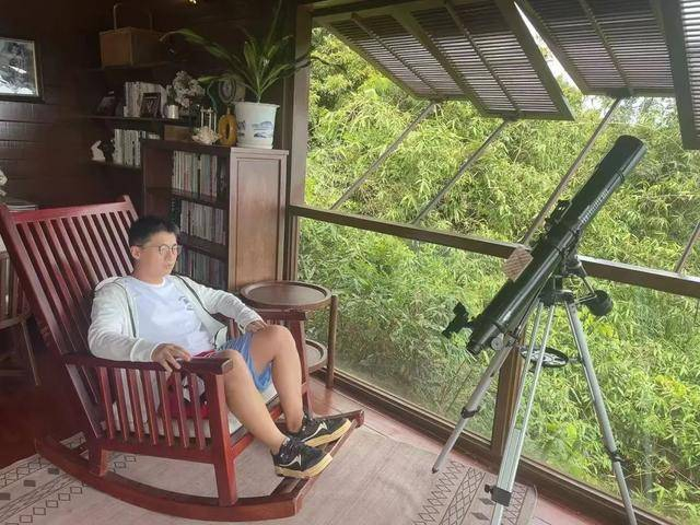 ● 生活中的张小杰。供图：张小杰