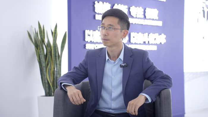 访谈中的李盼盼 华苏杰/摄