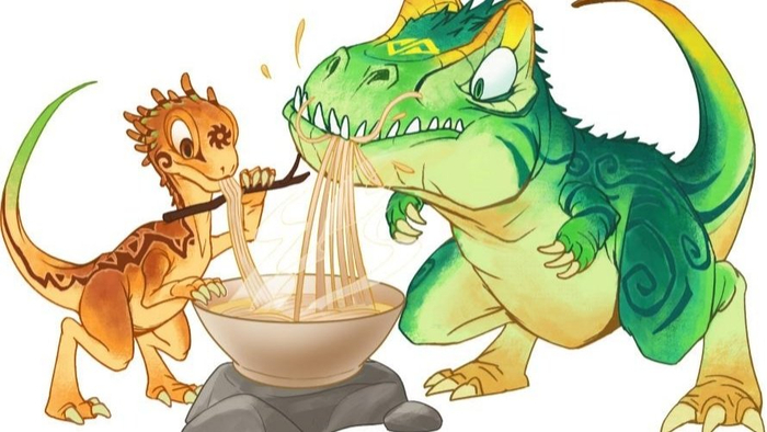 “乖妹”“龙宝”官方IP形象图（央广网发  受访方供图）