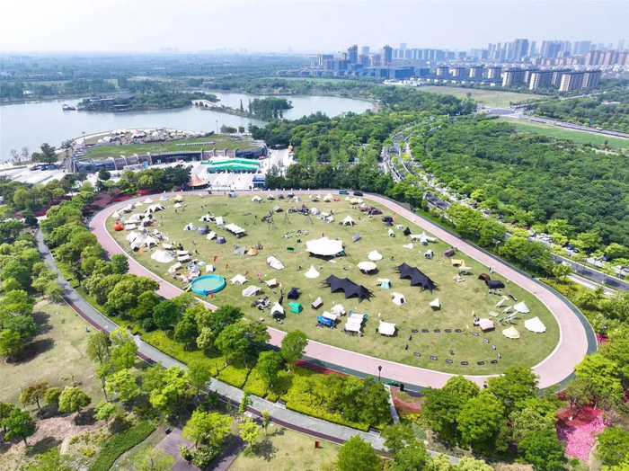 第二届长三角（海宁）潮露营生活季（央广网发  嘉兴市委宣传部供图）