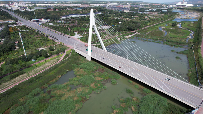 治理后的清水河。