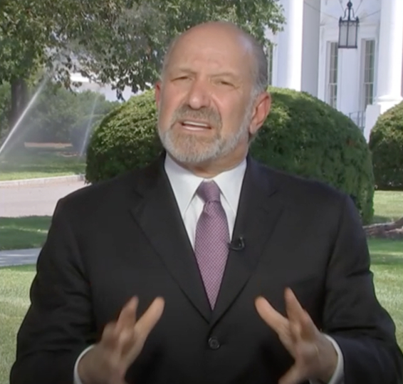 7月8日，卢特尼克接受CNBC采访。 图源：外媒视频截图 