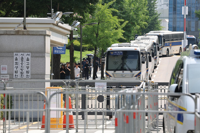 △当地时间7月9日，韩国首尔中央地方法院