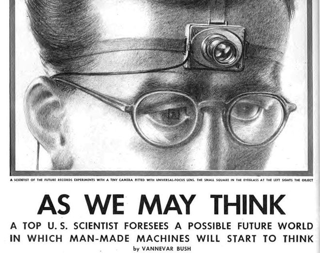 《诚如所思》（As We May Think）｜ 图片来源：Wikipidia