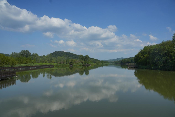 天目湖湿地公园现今美景 严晓强 摄