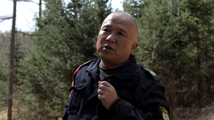 护林员杨生杰。