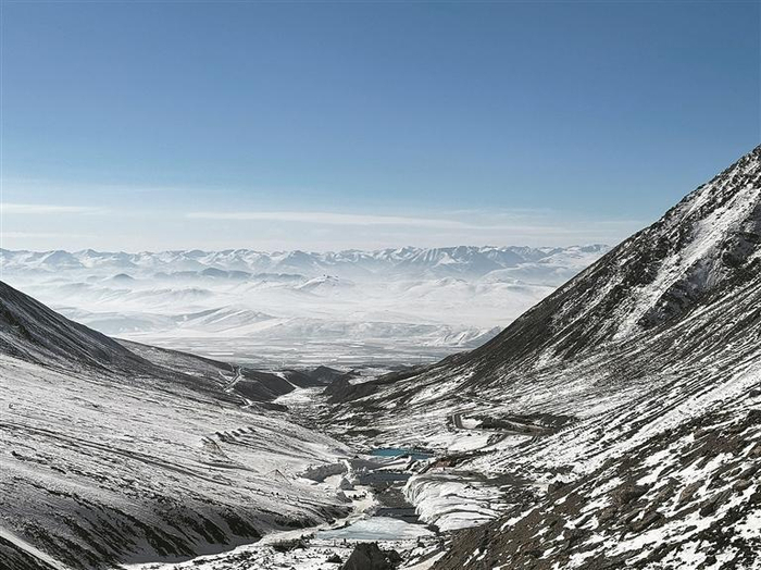 雪岭秘境岗什卡。本报记者 刘娟娟 摄