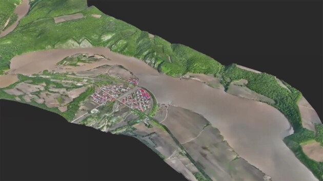 构建灾区三维建模