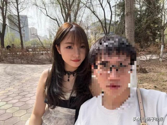 ▲白女士出事前和男友的照片