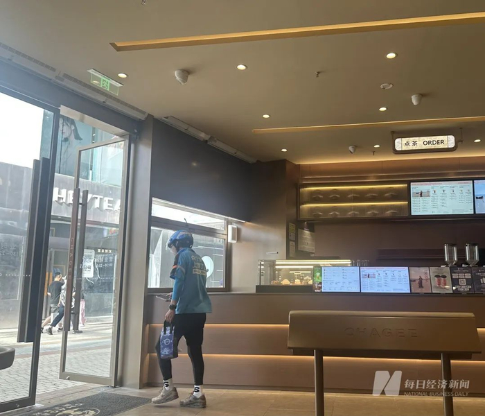 上海一处霸王茶姬门店 图片来源：每经记者 陈婷 摄