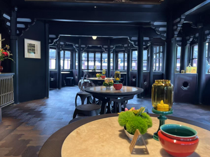 传承非遗茶艺，满足不同客群的需求。劳动报记者贡俊祺 摄影