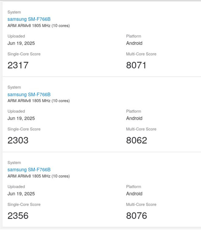 ▲Geekbench 6官网跑分