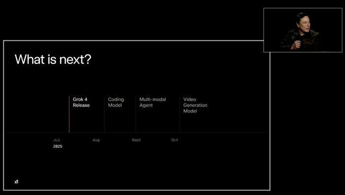xAI 下一步计划｜图片来源：X
