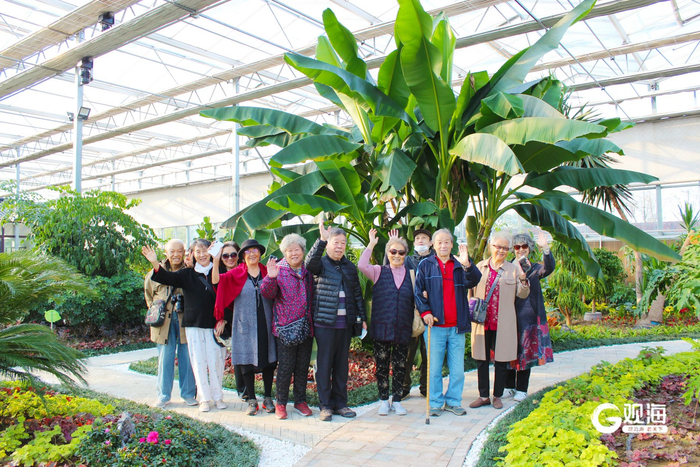 来自全国各地的老年人在莱西市宏远健康颐养中心康养旅居。