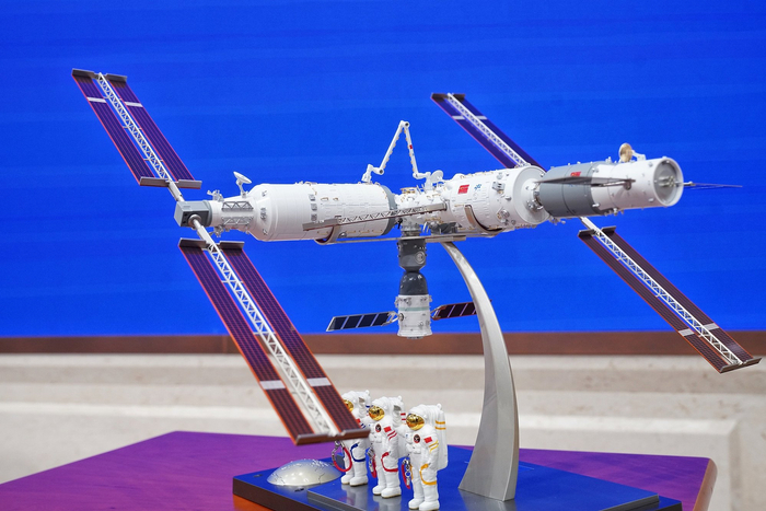 中国空间站模型