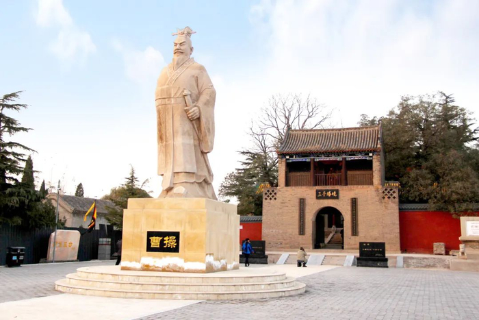 ▲临漳邺城三台遗址公园