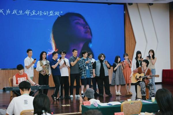 创作营现场。受访者供图